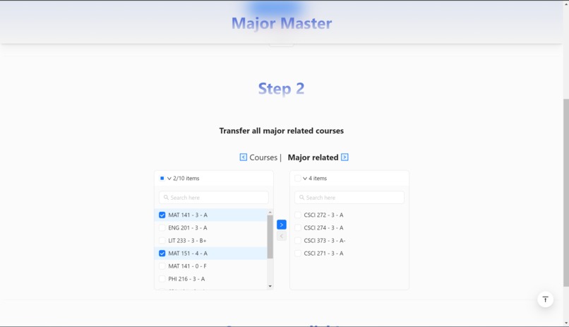 Major GPA calculator – screenshot 5