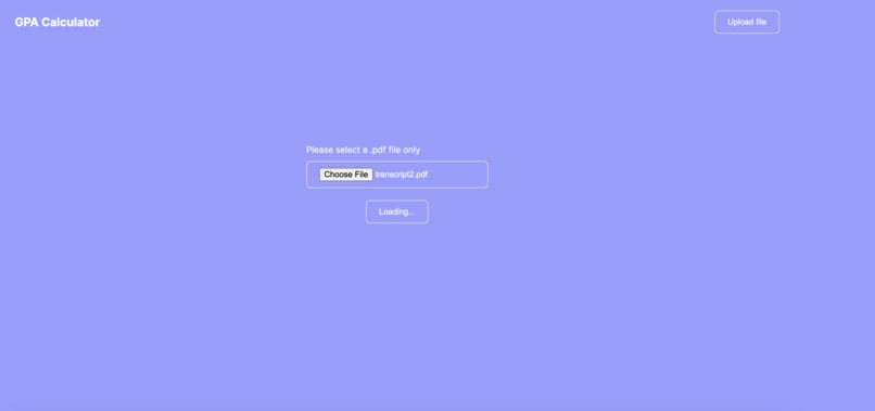 Major GPA Wizard – screenshot 1