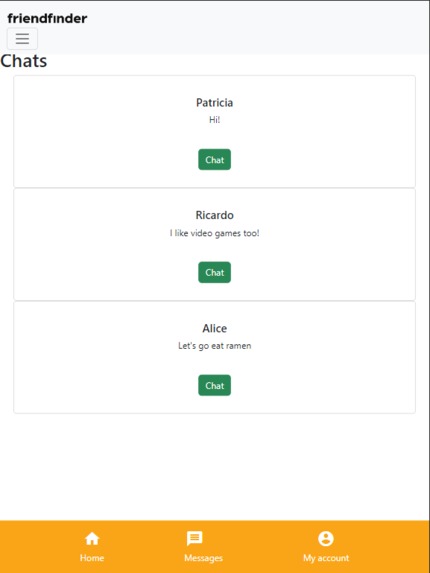 FriendFinder – screenshot 4