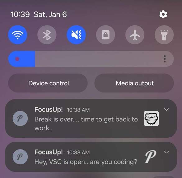 FocusUp – screenshot 1