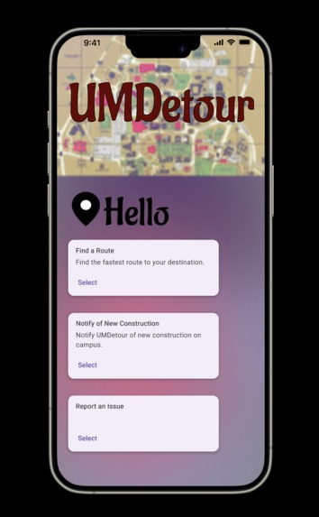 UMDetour – screenshot 1