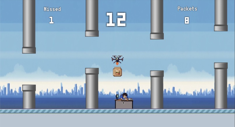Flappy Drone – screenshot 1