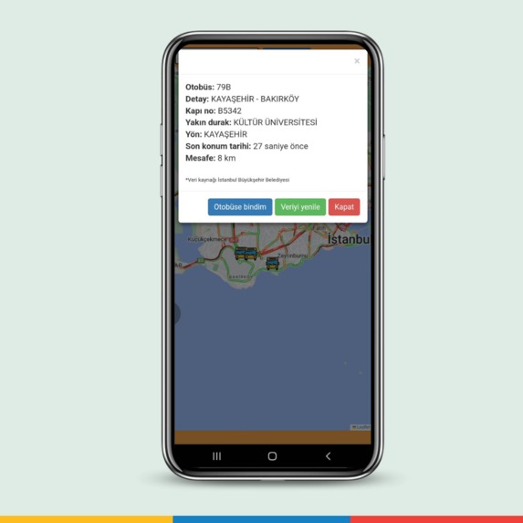 Istanbul Bus Tracking – screenshot 1