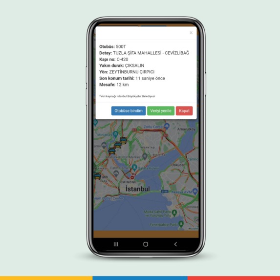 Istanbul Bus Tracking – screenshot 3