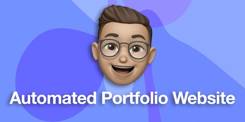 Automated Portfolio Website – screenshot 1