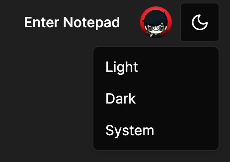 Note-pad – screenshot 1