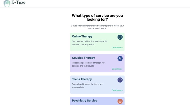 E-tuze – screenshot 2