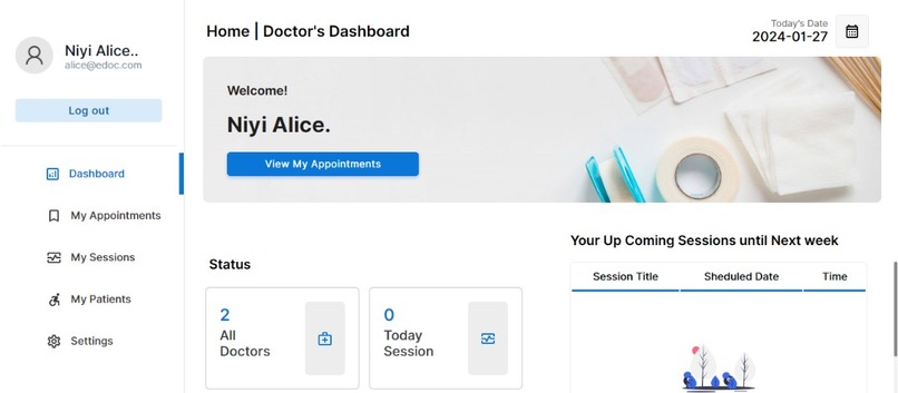Hospital Appointment Management System(HAMS) – screenshot 4