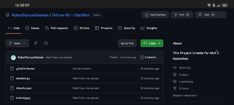 Educational AI ChatBot [Ultron] – screenshot 2