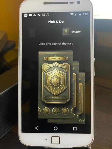 Pick & Do Daily task – screenshot 1