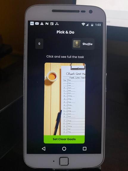 Pick & Do Daily task – screenshot 2