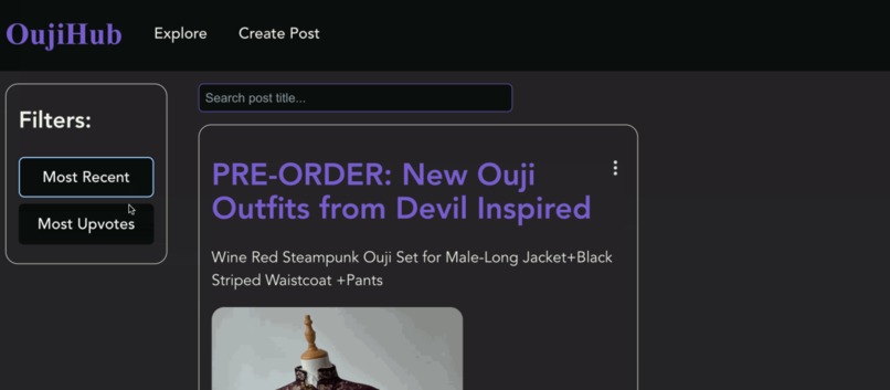 OujiHub – screenshot 1