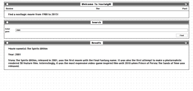 NostalgAI – screenshot 1