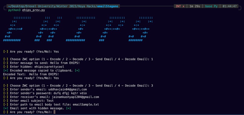 #3 - eHIPS – screenshot 5