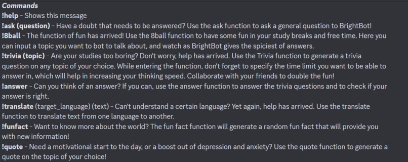 BrightBot - Team 27 – screenshot 1
