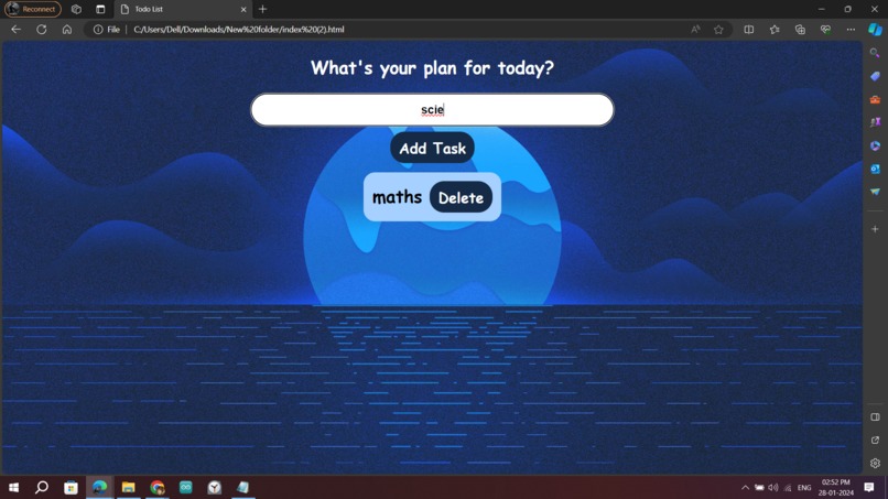 Student Productivity Website (Team - 50) – screenshot 3