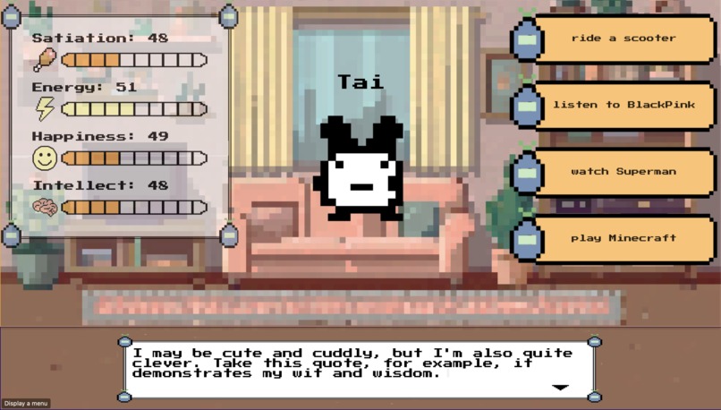 tAImagotchi – screenshot 3