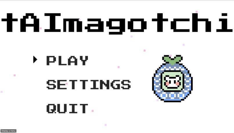 tAImagotchi – screenshot 2