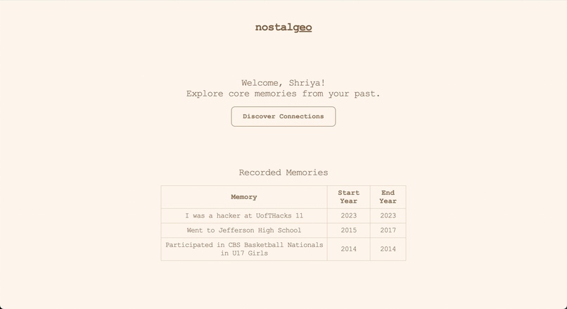 Nostalgeo – screenshot 1