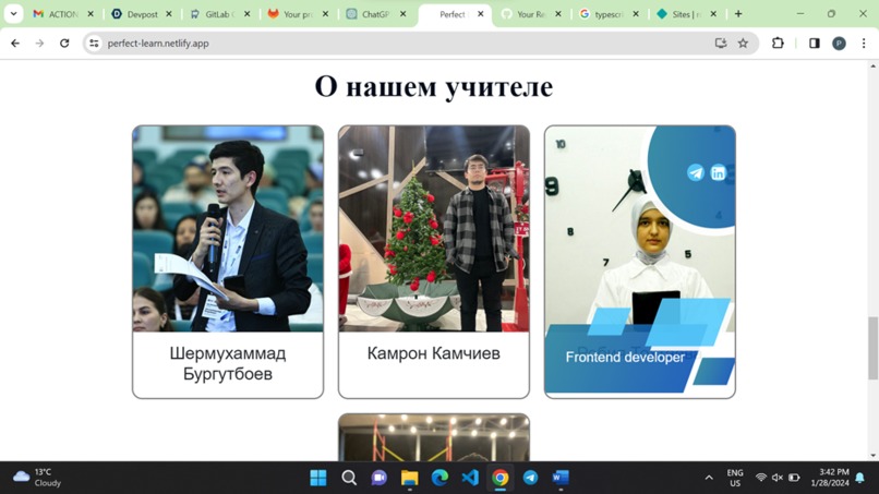 Online academy – screenshot 2