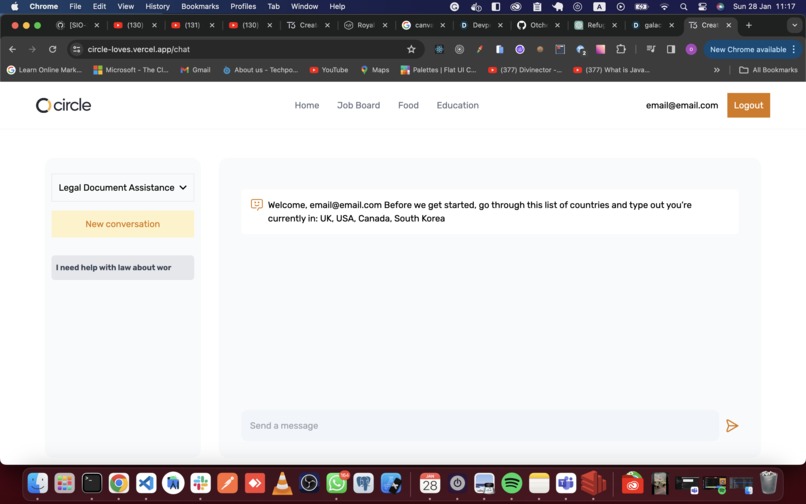 Circle - Empowering Displaced Communities – screenshot 2