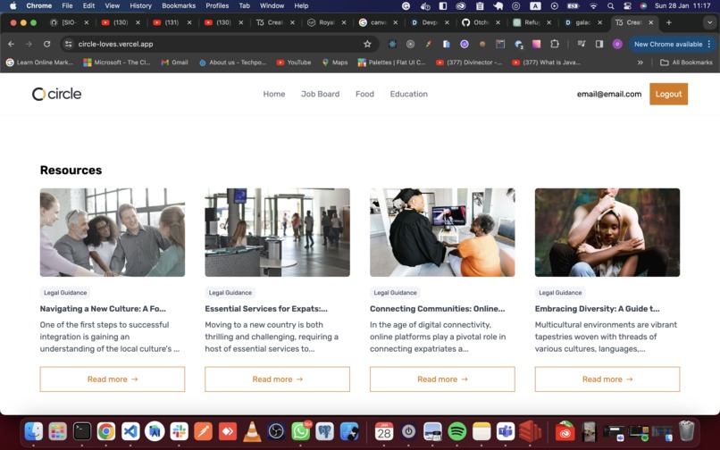 Circle - Empowering Displaced Communities – screenshot 3