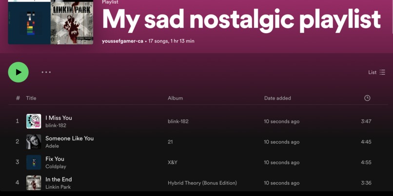 NostalgicLists – screenshot 3