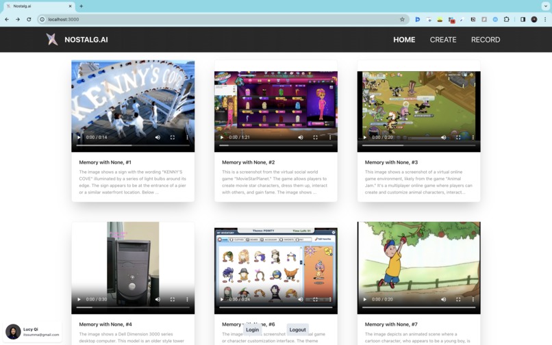 Nostalg.ai – screenshot 2