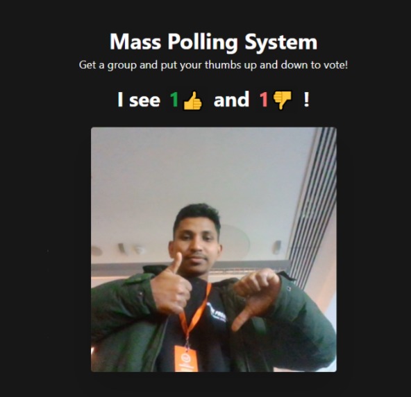 Mass Polling System – screenshot 1