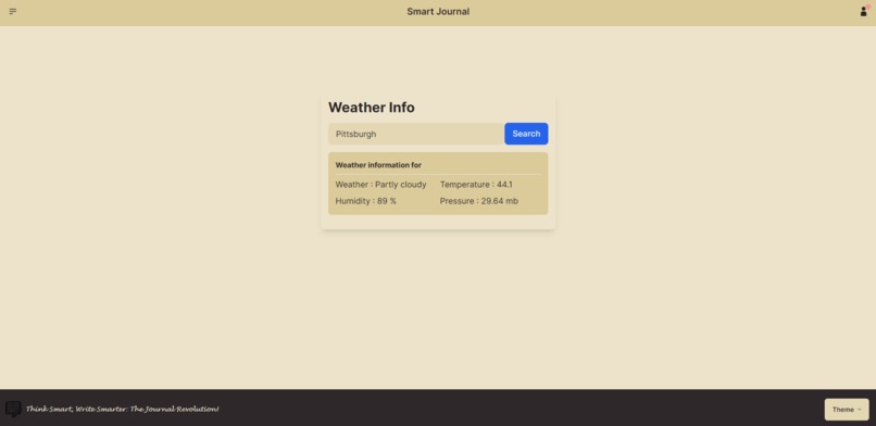 Smart Journal – screenshot 1