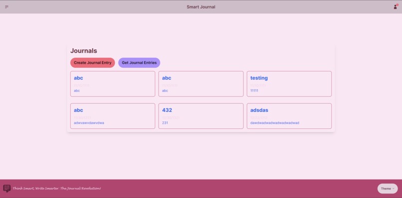 Smart Journal – screenshot 2