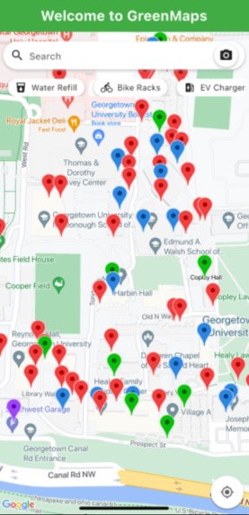 GreenMaps – screenshot 1
