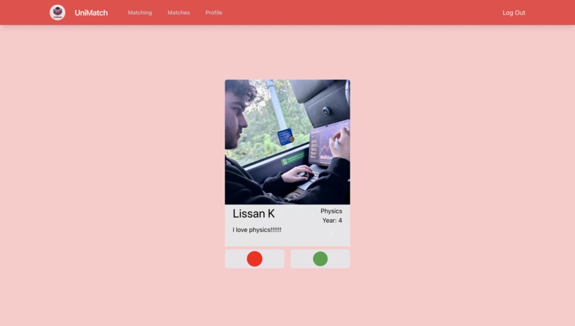 UniMatch – screenshot 3