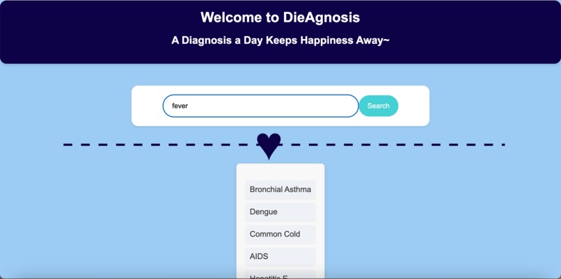 DieAgnosis – screenshot 1