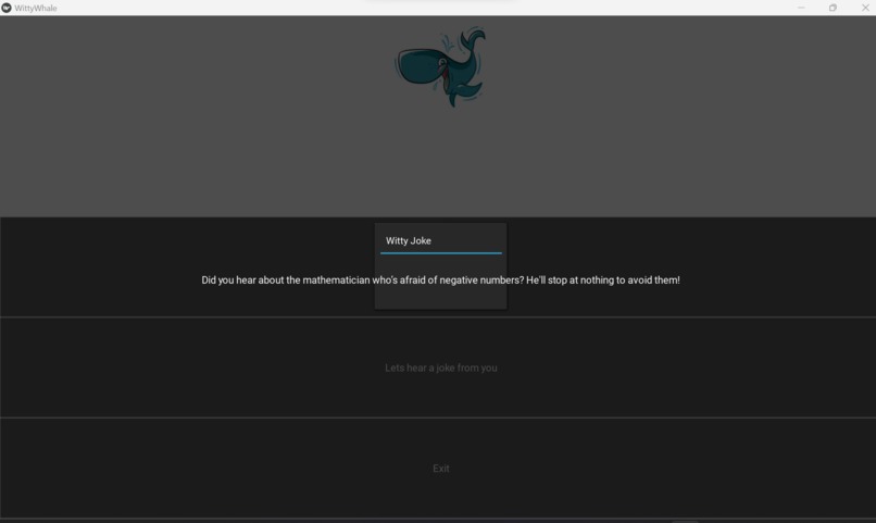WittyWhale – screenshot 2