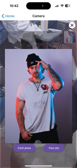 Posely – screenshot 4