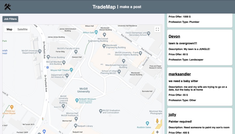TradeMap – screenshot 1