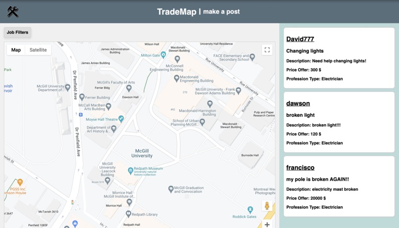 TradeMap – screenshot 3