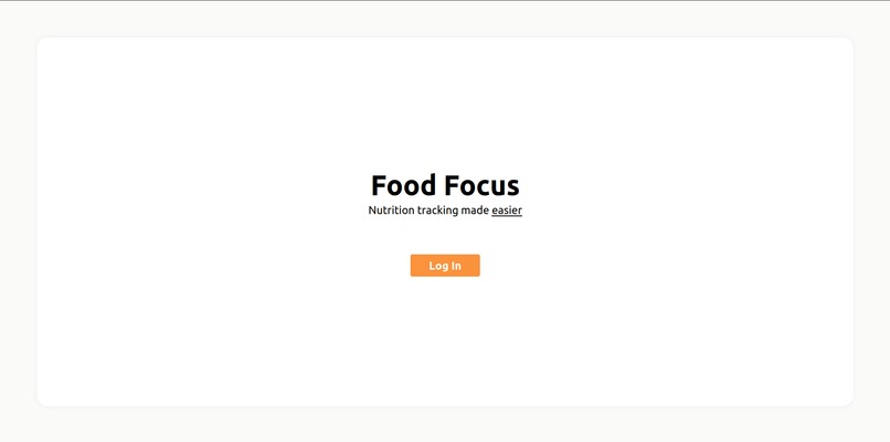 FoodFocus – screenshot 1