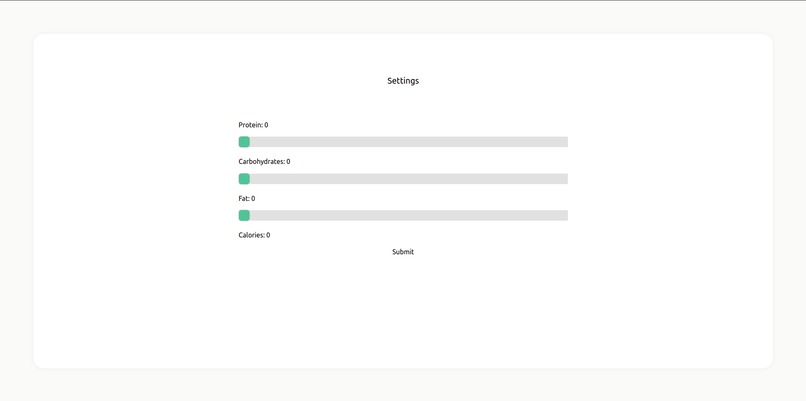FoodFocus – screenshot 2