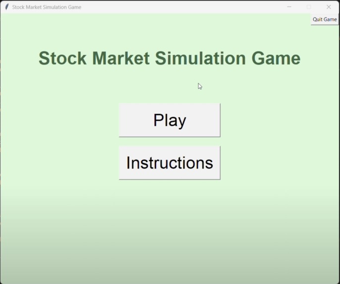 Stock Market Simulator- HACKTRACK_MOST_IMPACTFUL – screenshot 1