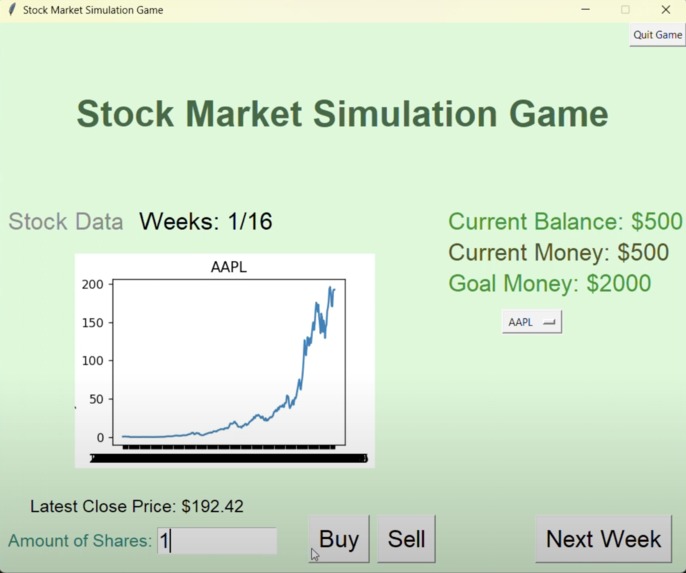 Stock Market Simulator- HACKTRACK_MOST_IMPACTFUL – screenshot 3