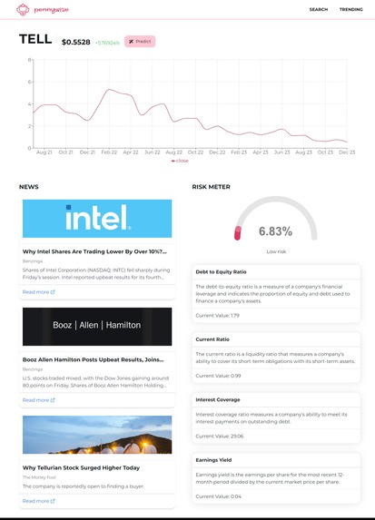 Pennywise - The Penny Stock Explorer – screenshot 2