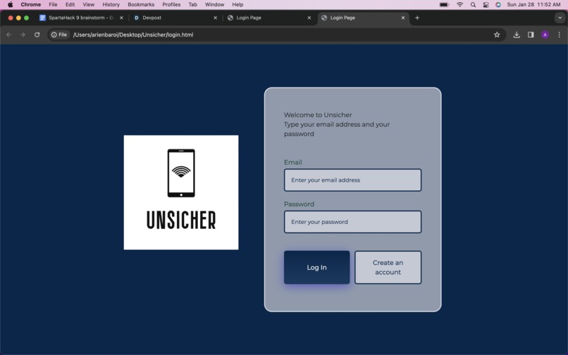 Unsicher – screenshot 3