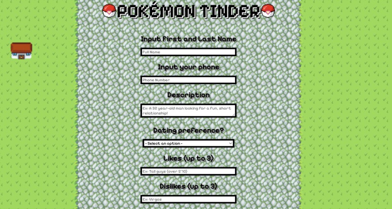 PokéTinder - HackTrack – screenshot 1