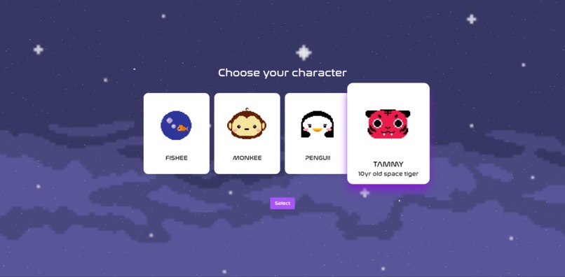 Space explorer game – screenshot 3