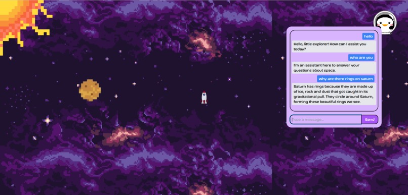 Space explorer game – screenshot 5