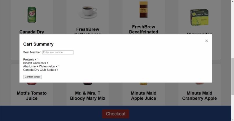Snack/Drink Workflow App – screenshot 2