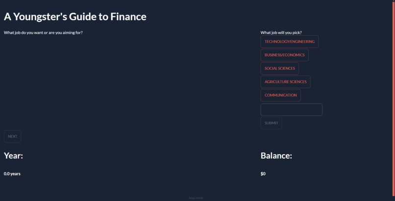 A Youngster's Guide to Finance – screenshot 1