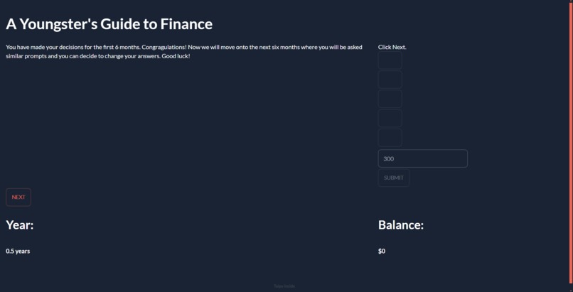 A Youngster's Guide to Finance – screenshot 2
